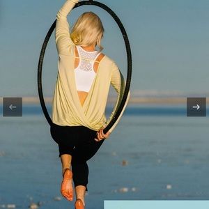 Yellow Namaste Long Sleeve T